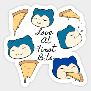 Love At First Bite Sticker